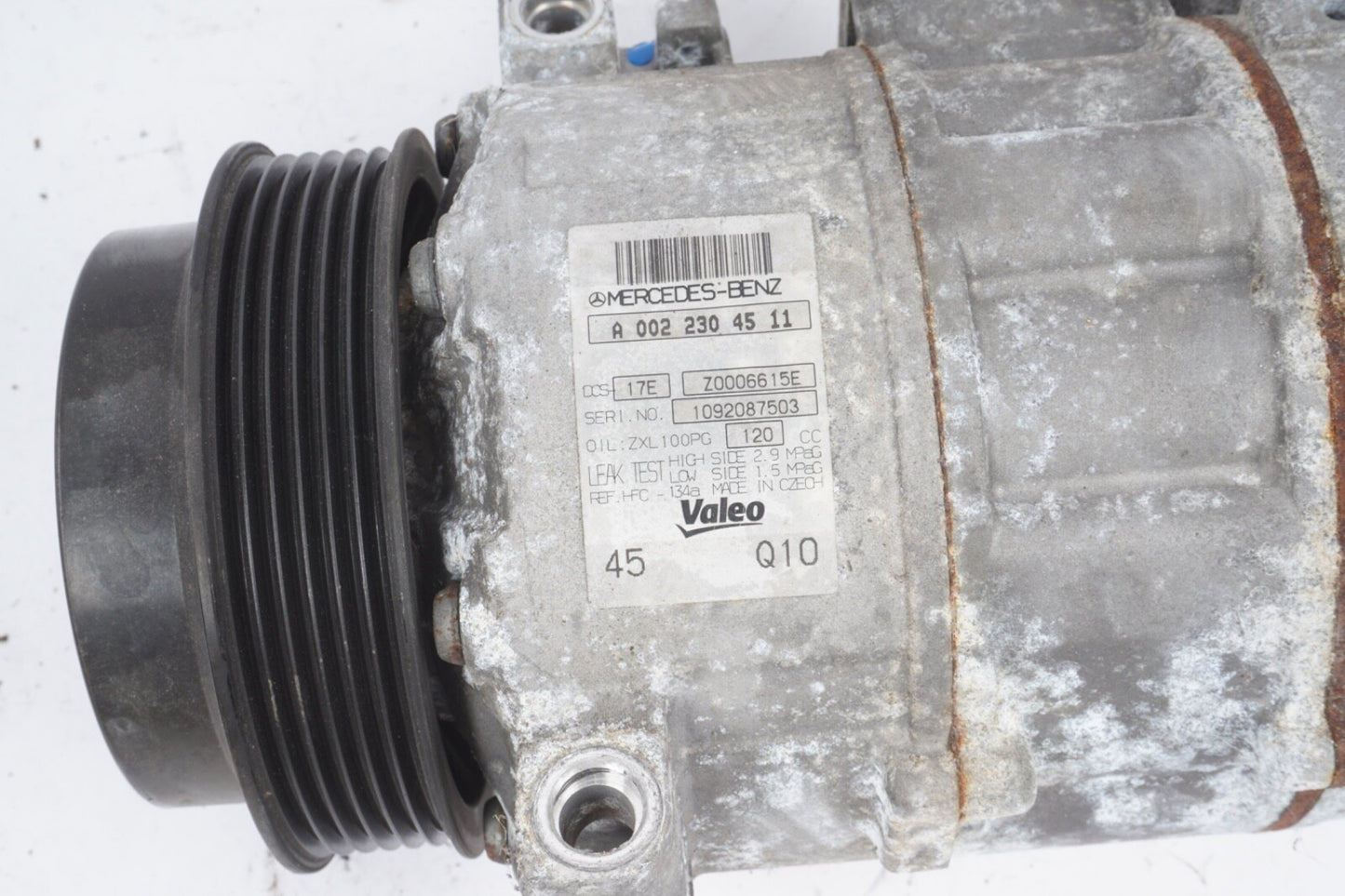 12-15 Mercedes W204 C250 SLK250 A/C Air Conditioning Compressor 0022304511 OEM