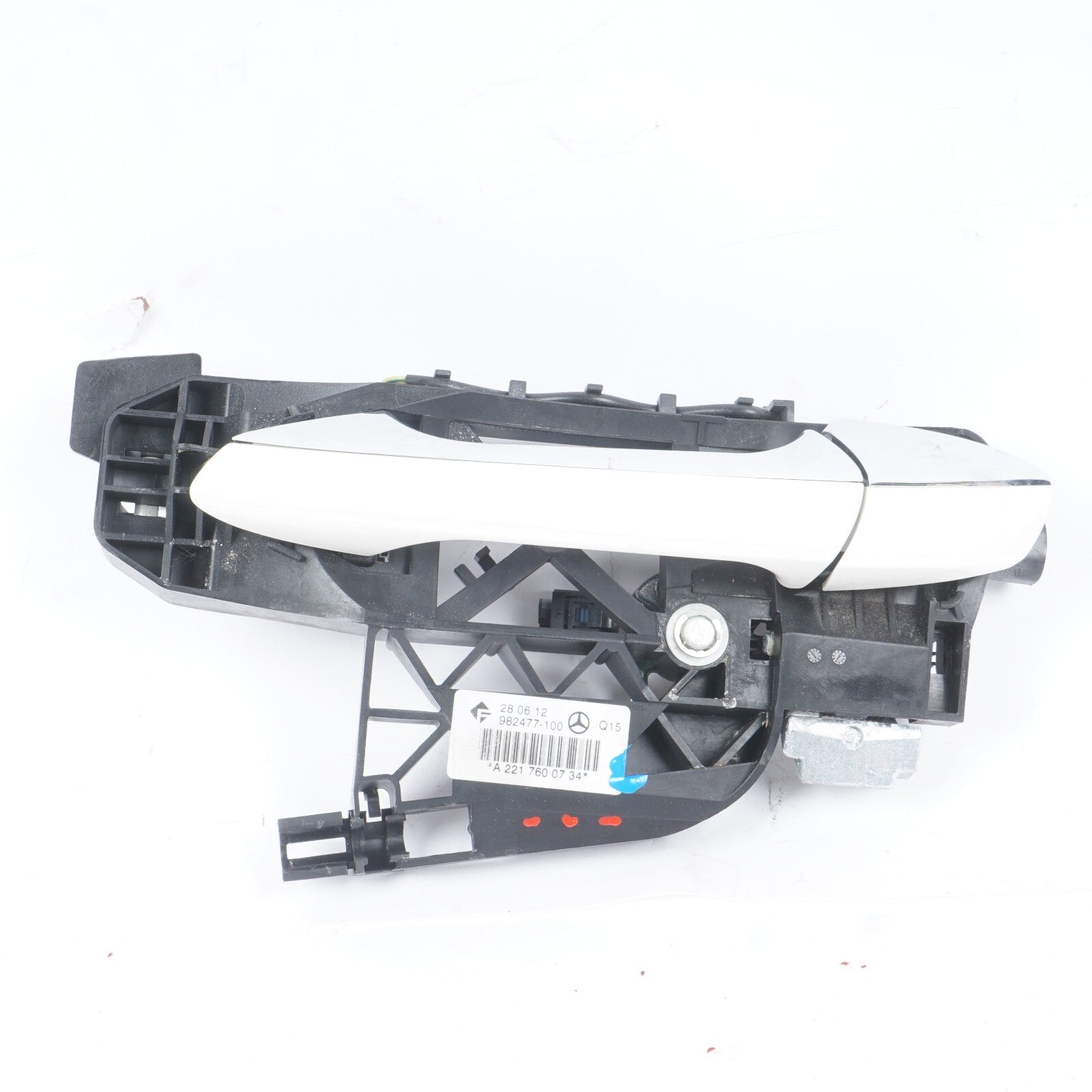 07-13 Mercedes W221 S550 S400 Rear Left Exterior Door Handle Keyless Go OEM