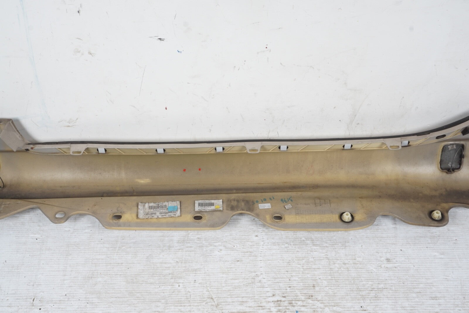 03-12 Mercedes R230 SL550 SL55 AMG Skirt Rocker Panel Right Passenger Side OEM