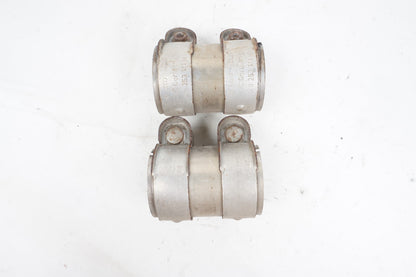 2011-2018 Audi A8 A8L Exhaust Clamp Set Of 2 OEM