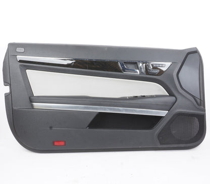11 - 13 Mercedes W207 E350 Convertible Front Left Driver Door Panel Trim OEM