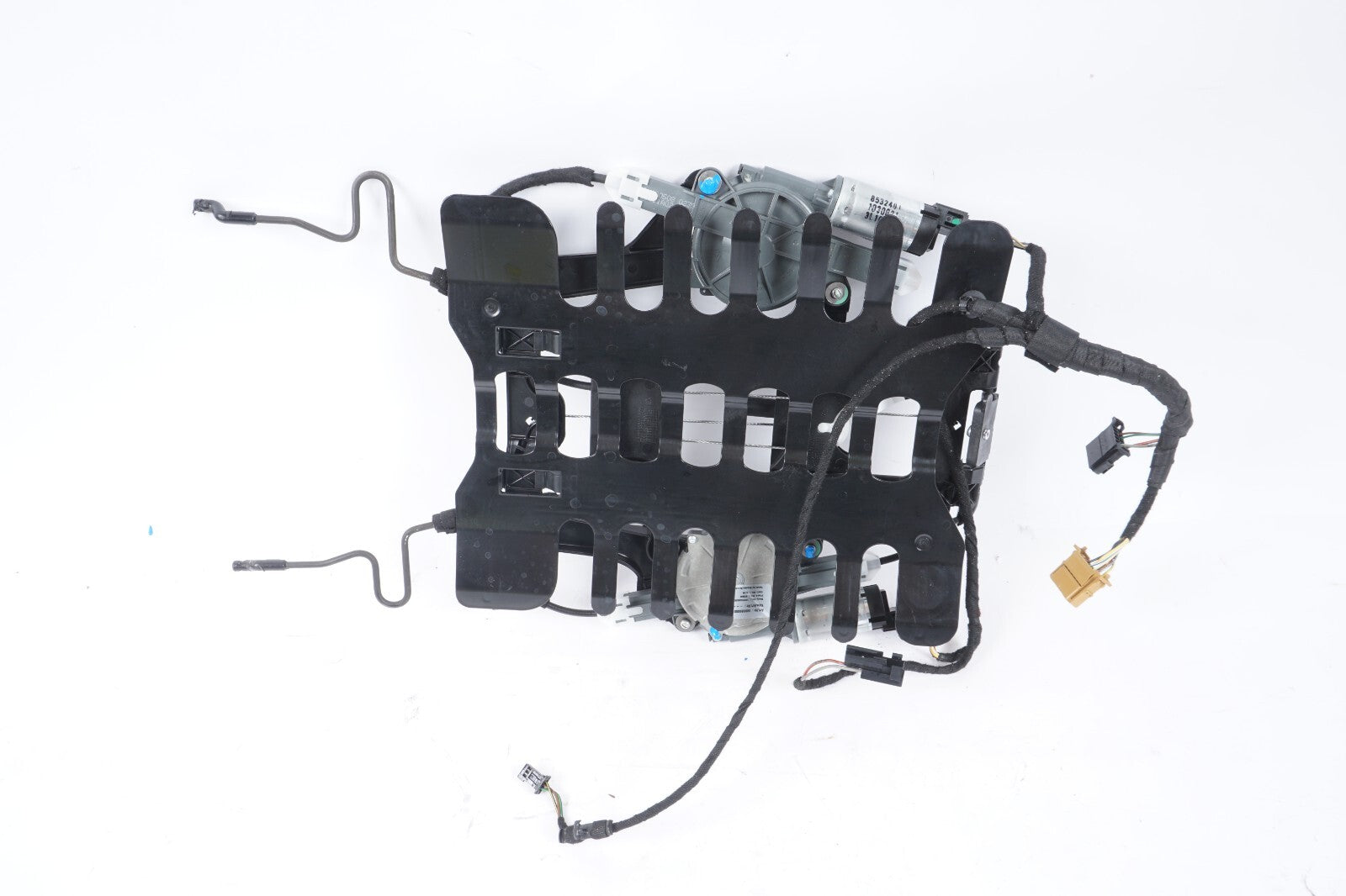 11-18 Porsche Cayenne 958 Front Left Driver Seat Lumbar Support w/ Motors  OEM