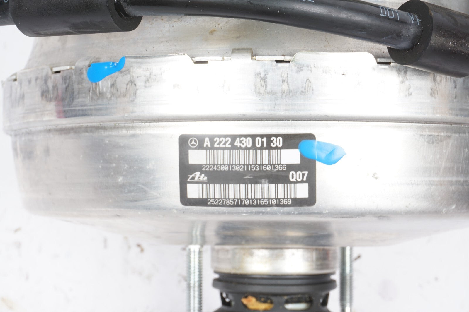 14-17 Mercedes S550 W222 Power Brake Booster w/ Master Cylinder OEM