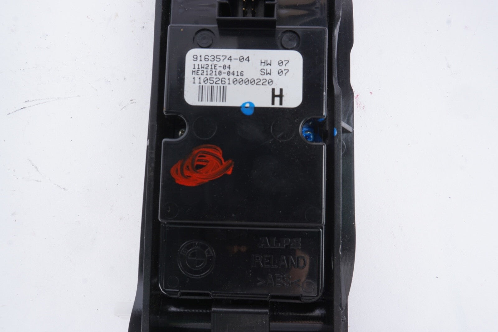 09-15 BMW 750i 750Li F01 F02 Front Left Master Door Window Switch 9163574 OEM
