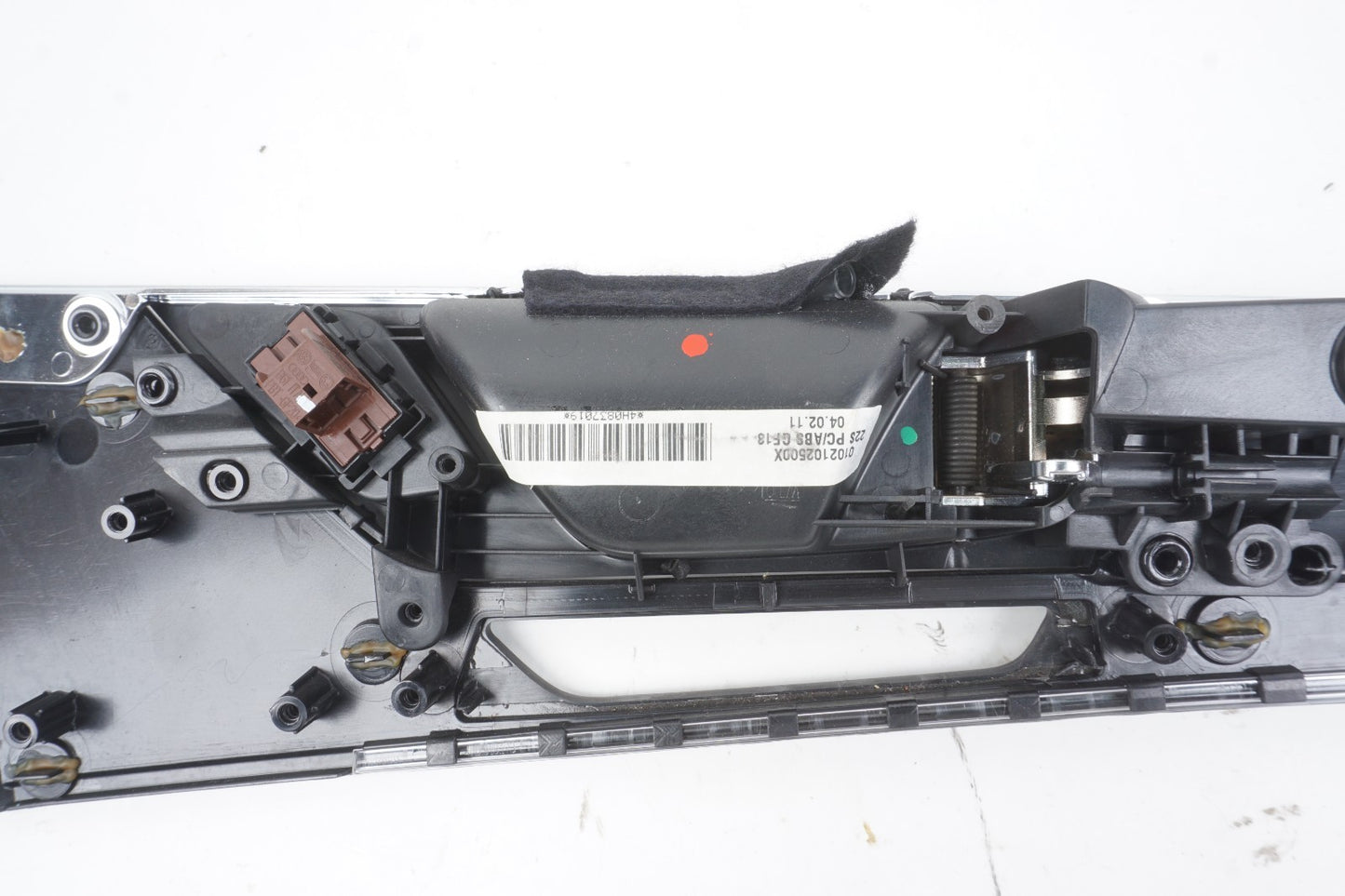 2011-2017 Audi D4 A8 A8L Front Left Interior Door Handle w/ Trim Panel OEM