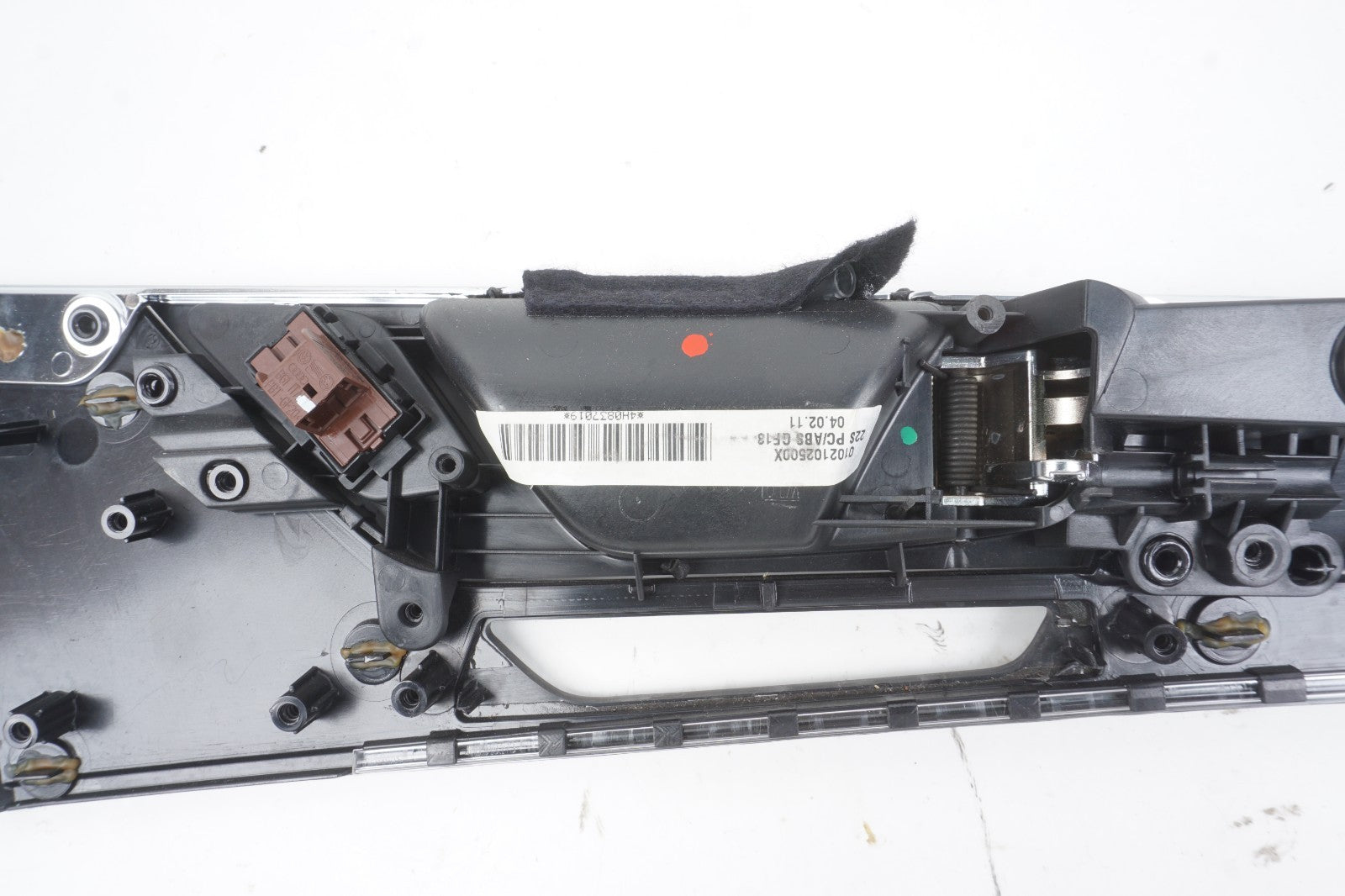 2011-2017 Audi D4 A8 A8L Front Left Interior Door Handle w/ Trim Panel OEM