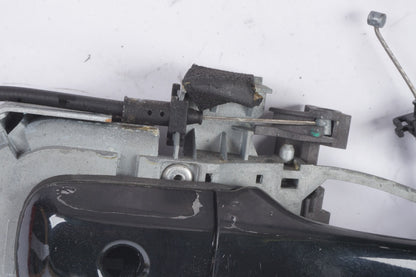 06-13 Volvo C70 Front Right Passenger Side Exterior Door Handle Trim Black Oem