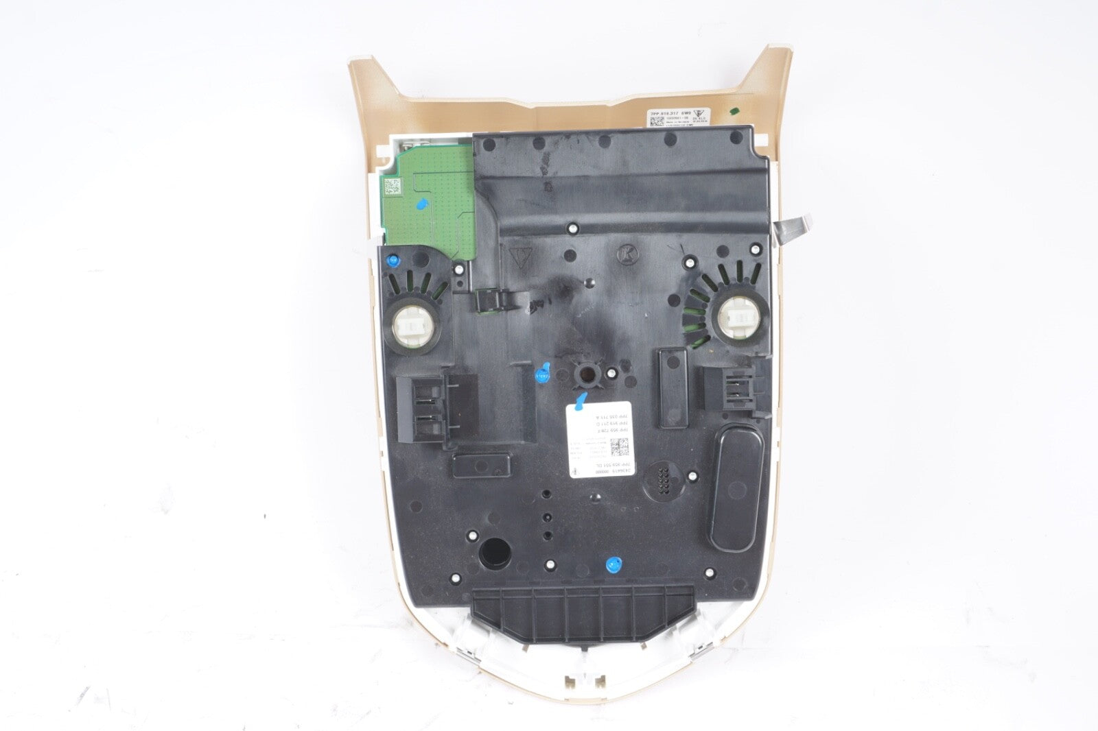 2010-2016 PORSCHE PANAMERA 970 OVERHEAD DOME LIGHT WITH CONTROLS 7PP959551DL