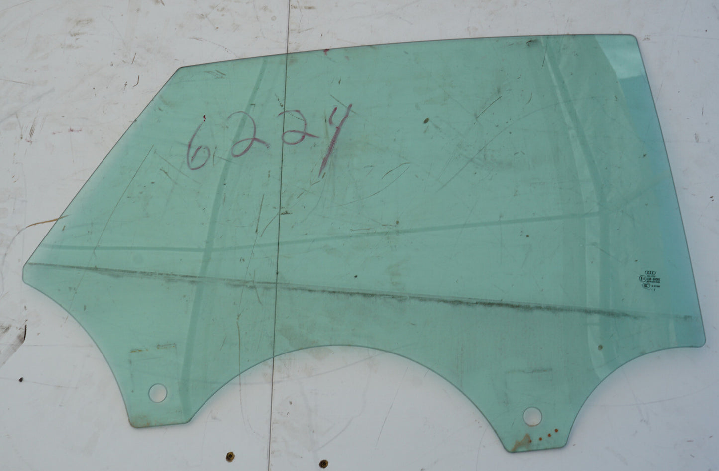 12 13 14 15 16 17 AUDI A7 REAR RIGHT PASSENGER SIDE DOOR WINDOW GLASS OEM