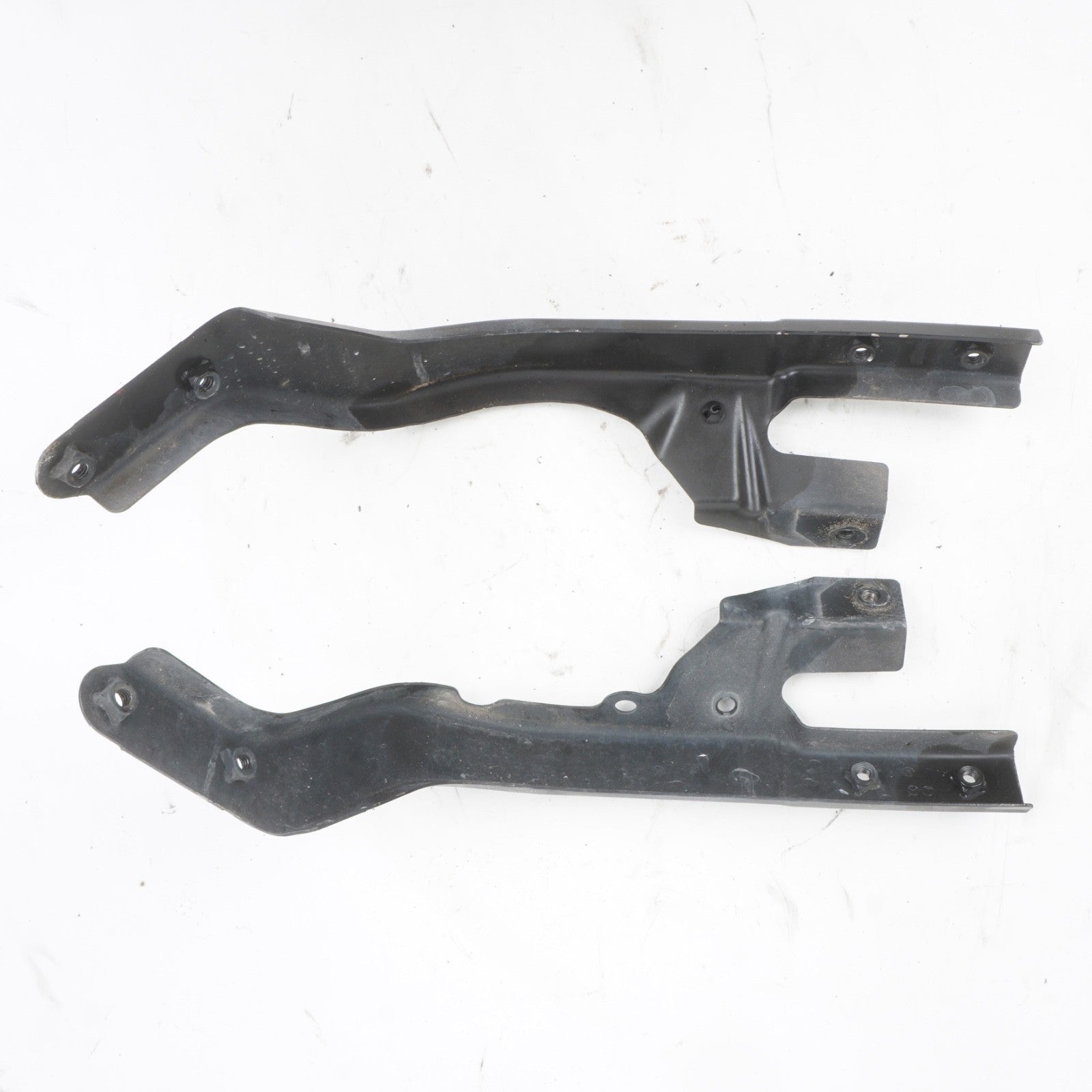 07-13 Mercedes W221 S550 Left Right Headlight Head Light Support Bracket Frame