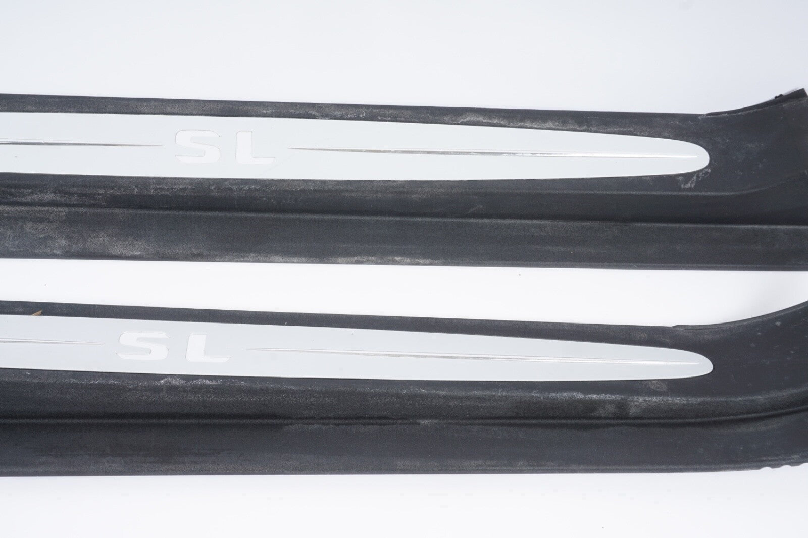 03-12 Mercedes SL500 SL550 R230 Sill Scuff Plate Trim Cover Door Right & Left