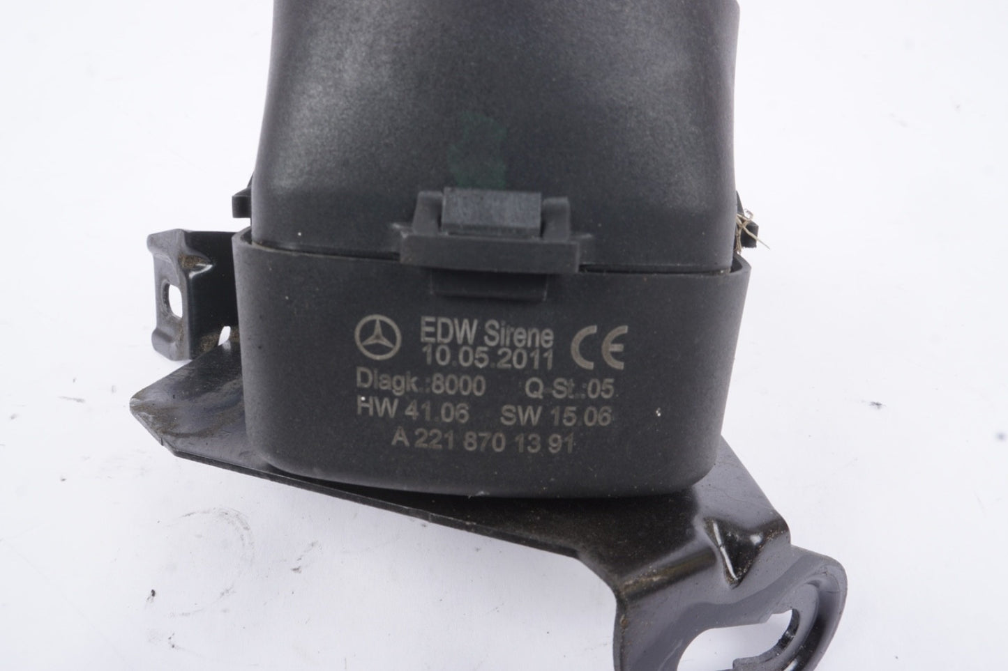 07-14 Mercedes W216 CL550 S550 S400 Anti Theft Alarm Horn Siren 2218701391 OEM
