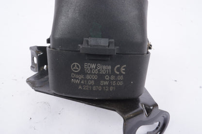 07-14 Mercedes W216 CL550 S550 S400 Anti Theft Alarm Horn Siren 2218701391 OEM