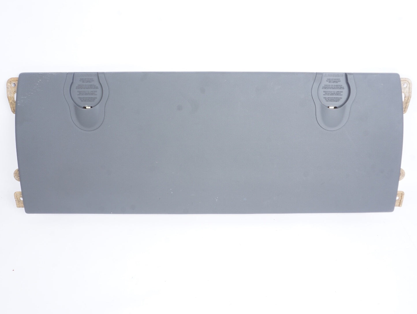 03-06 Mercedes R230 SL500 SL55 AMG Rear Storage Compartment Trim Lining Gray OEM