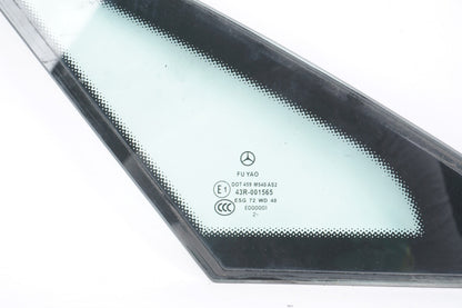 10-17 Mercedes W207 E350 E550 Coupe Rear Left Side Quarter Window Glass OEM