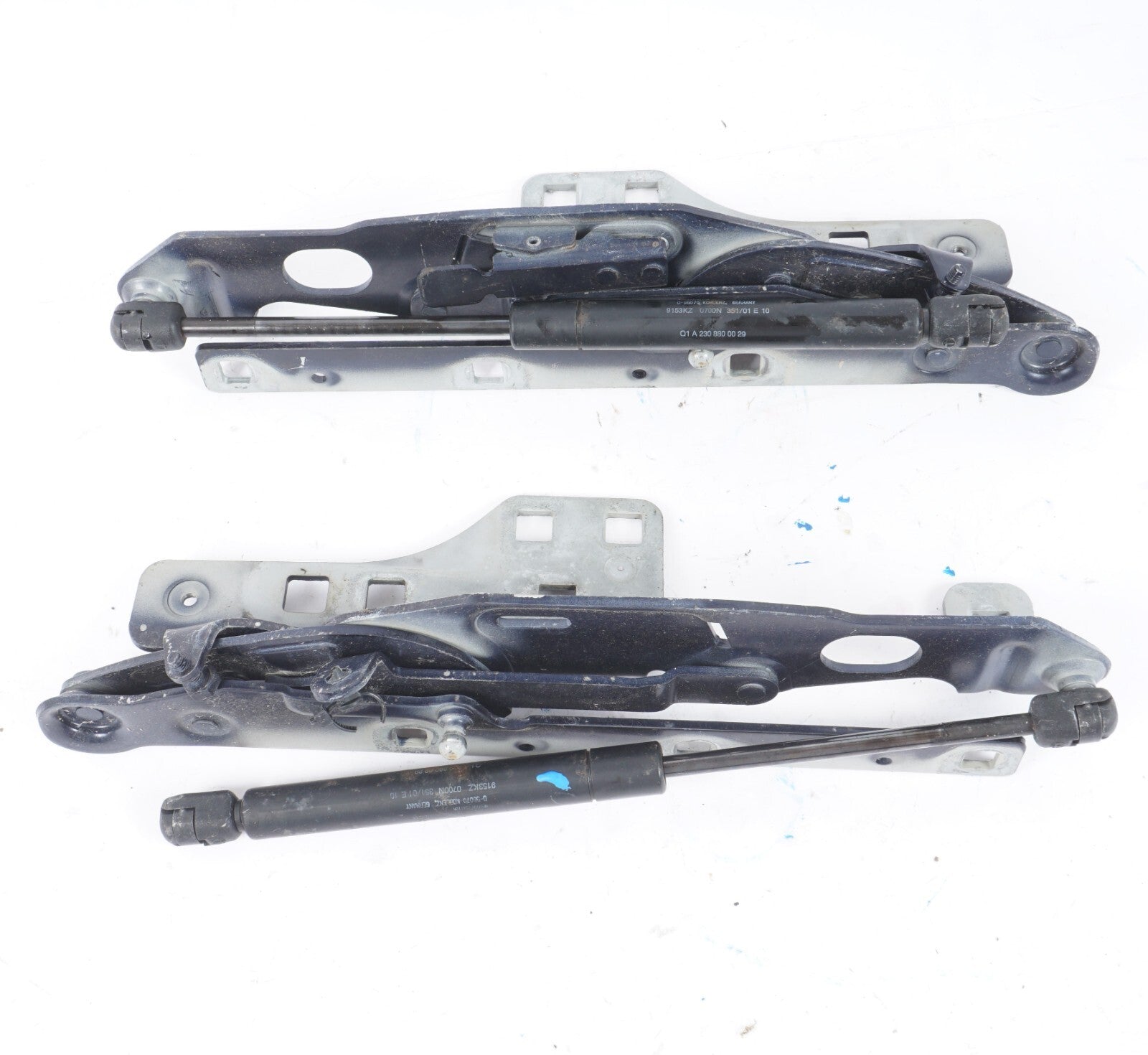 03-08 Mercedes R230 SL500 SL55 AMG Hood Bonnet Hinge Left & Right  OEM
