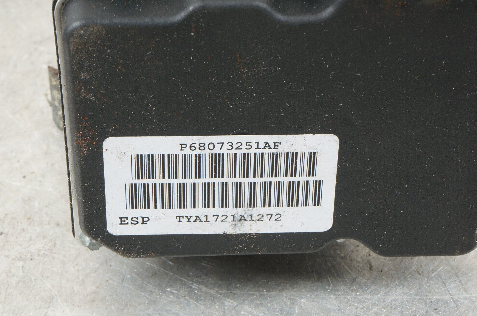 2012 FIAT 500 ABS Pump Anti-Lock Brake P68073251AF OEM