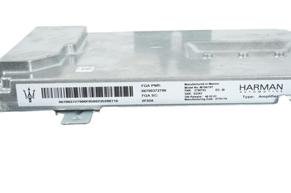 14-17 MASERATI QUATTROPORTE HARMAN KARDON AUDIO AMPLIFIER 06700372790 OEM