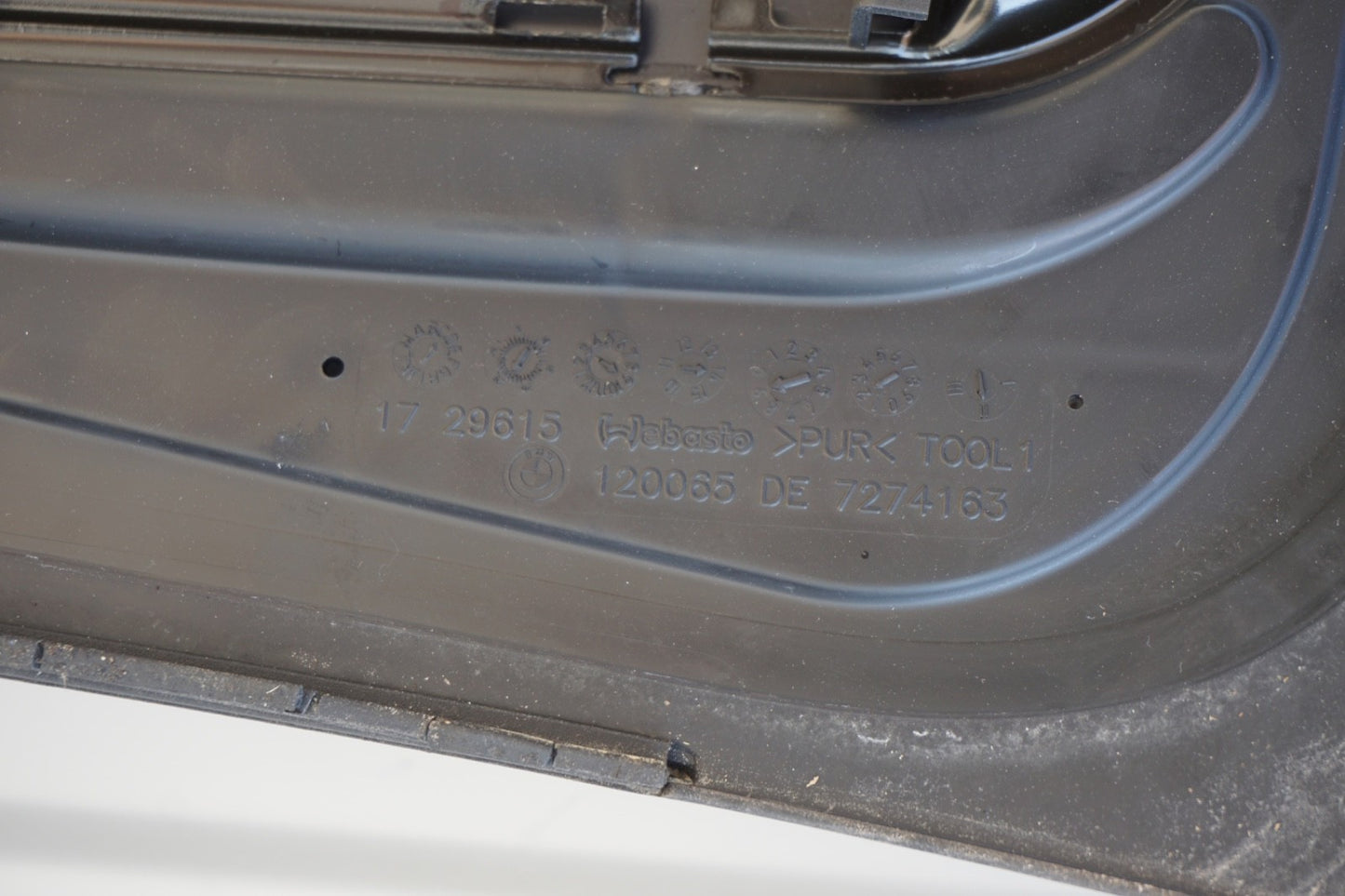 13 14 15 BMW F06 650i 640i Grand Coupe Sunroof Sun Roof Window Glass Panel OEM