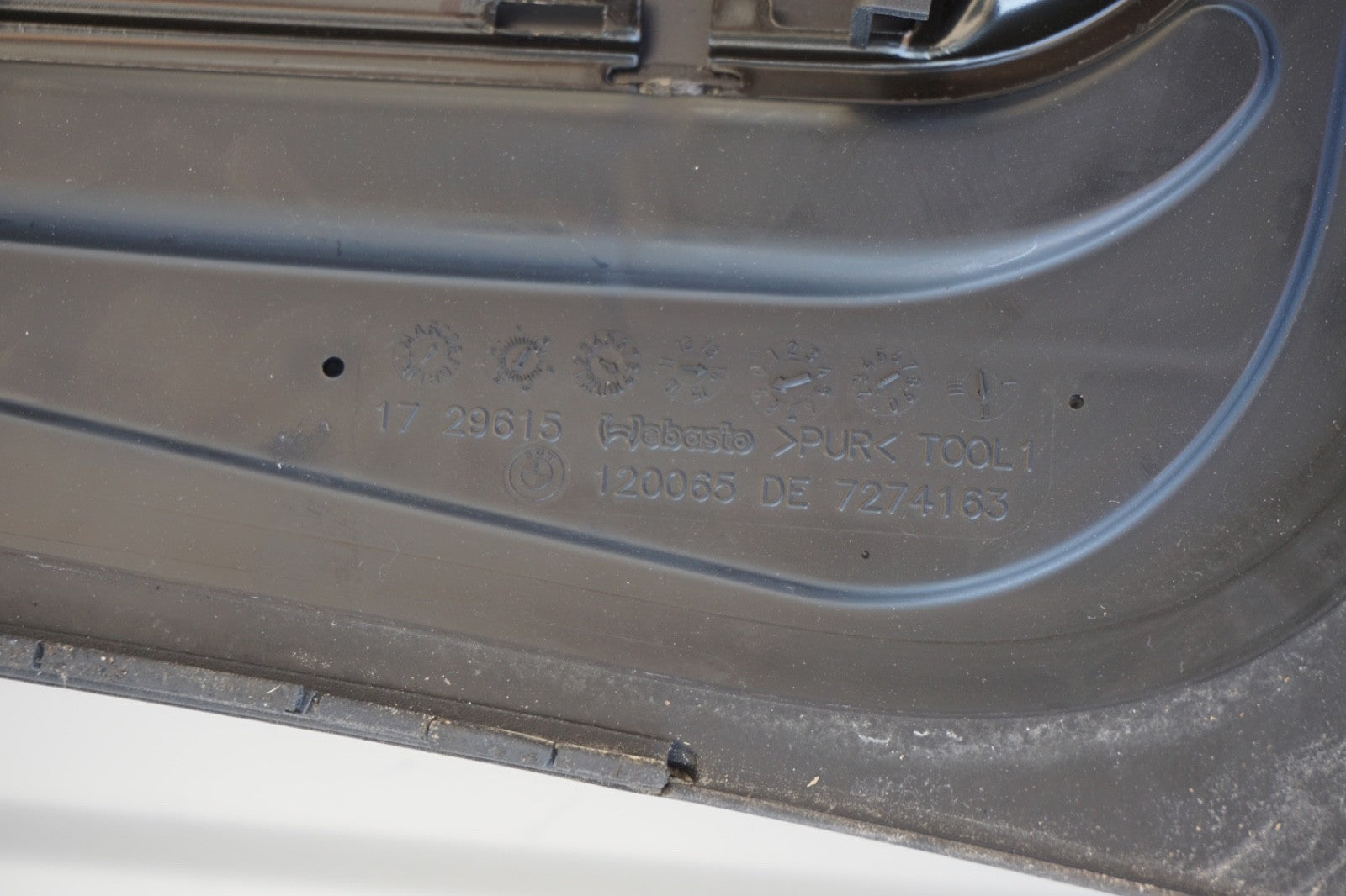 13 14 15 BMW F06 650i 640i Grand Coupe Sunroof Sun Roof Window Glass Panel OEM