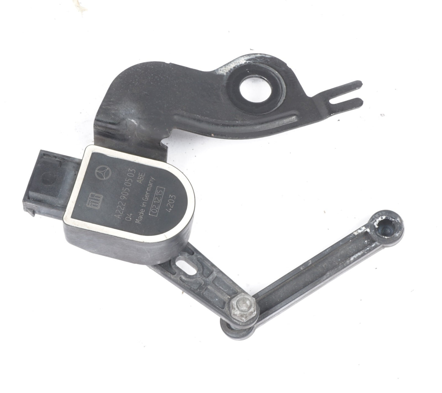 14-20 Mercedes S550 W222 Front Left Driver Suspension Height Level Sensor OEM