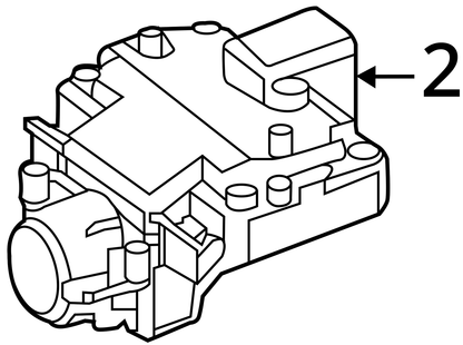 07-13 MERCEDES W221 S550 NIGHT VESION CAMERA A0028209297 OEM