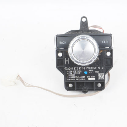 2012 - 2014 Mercedes C250 Console Head Unit Controller Knob Multi Switch OEM