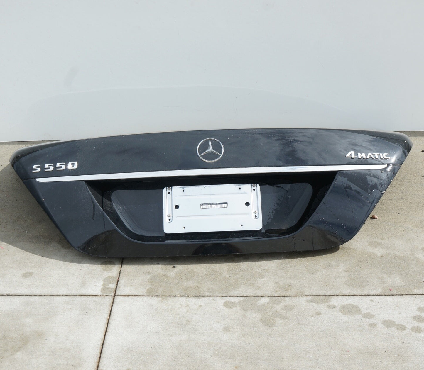 2007 - 2013 MERCEDES-BENZ S550 TRUNK LID OEM BLACK