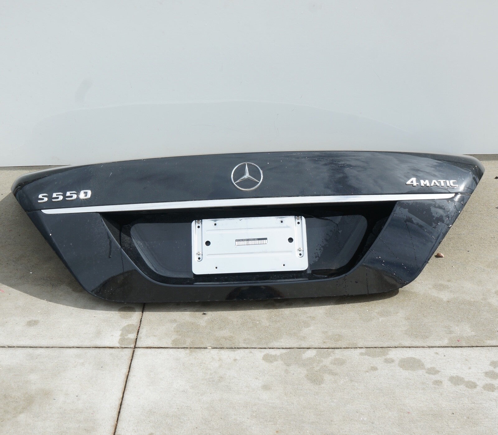 2007 - 2013 MERCEDES-BENZ S550 TRUNK LID OEM BLACK