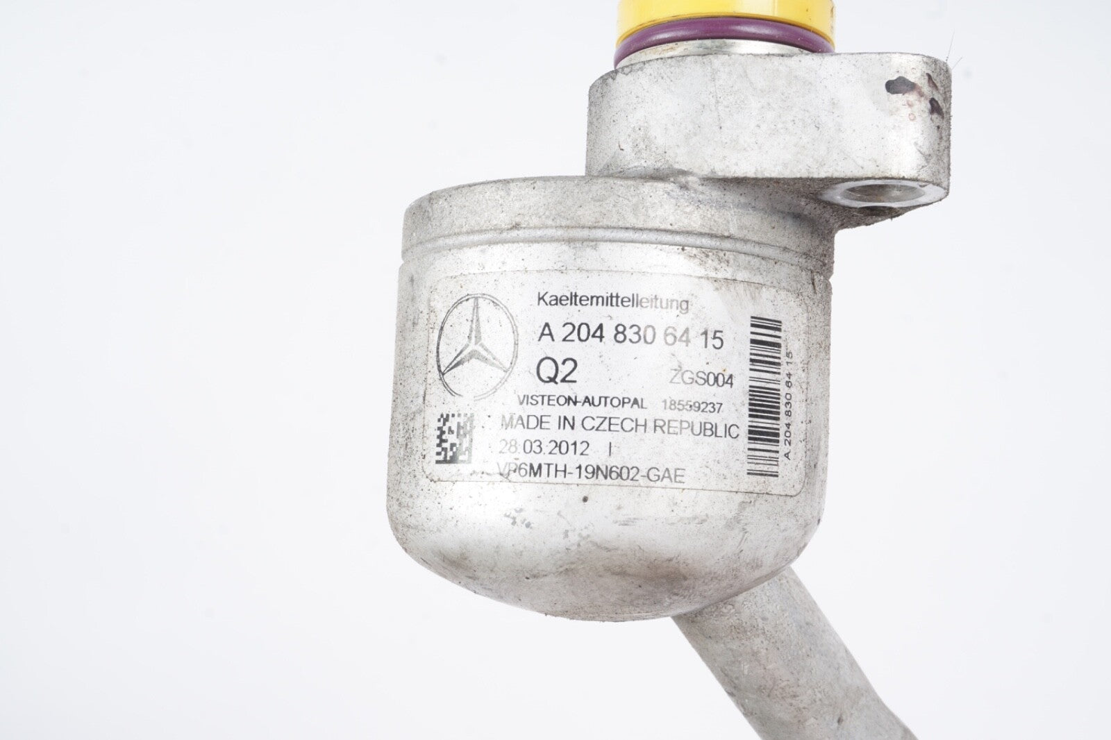 12-14 Mercedes W204 C300 E350 A/C AC Air Condenser Pressure Line 2048308815 OEM