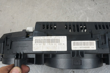12-14 Mercedes W204 C300 C250 Instrument Speedometer Cluster 2049004309 OEM