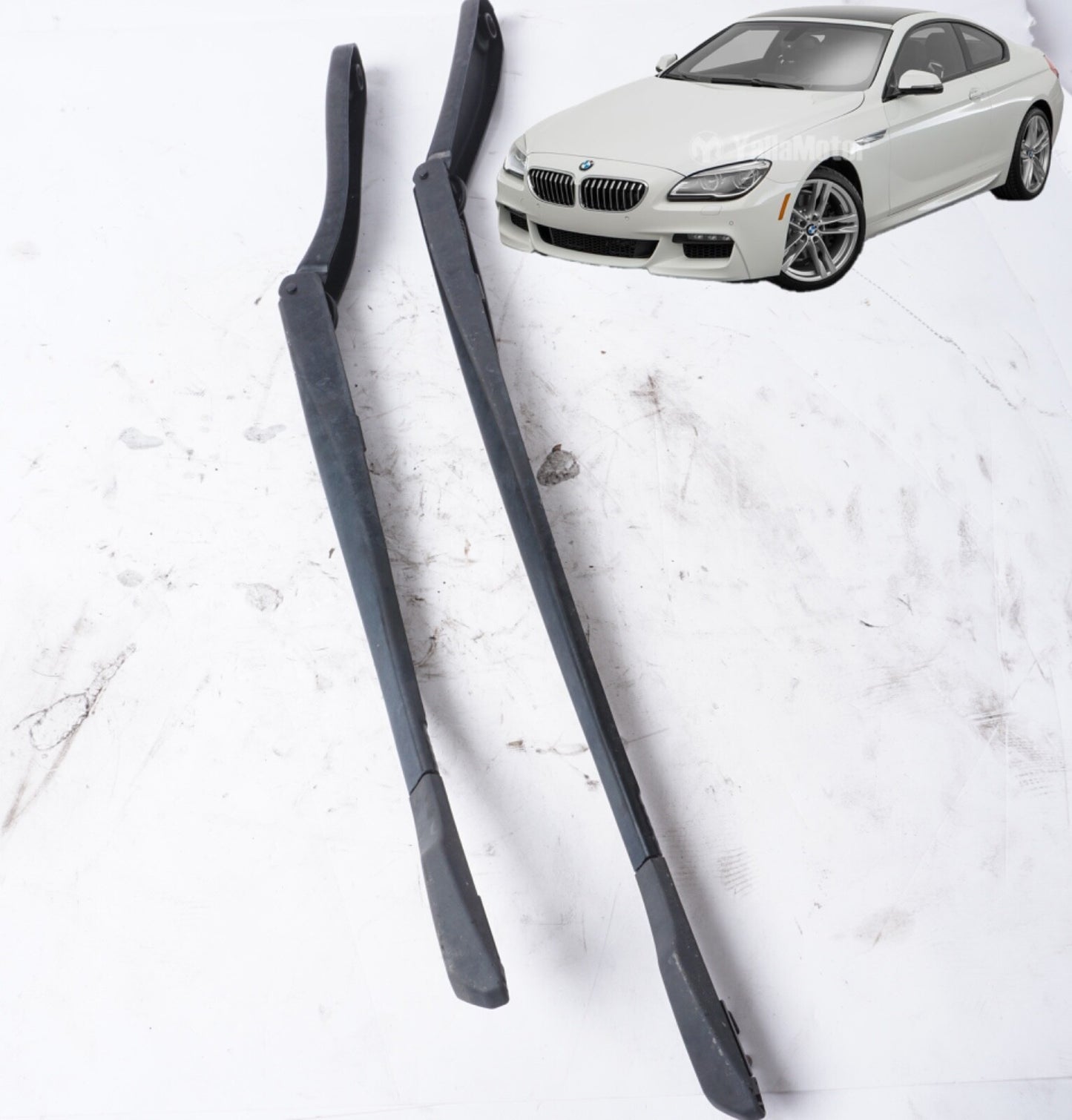 2012-2018 BMW 640I 650I F12 F13  FRONT WINDSHIELD LEFT & RIGHT WIPER ARM OEM