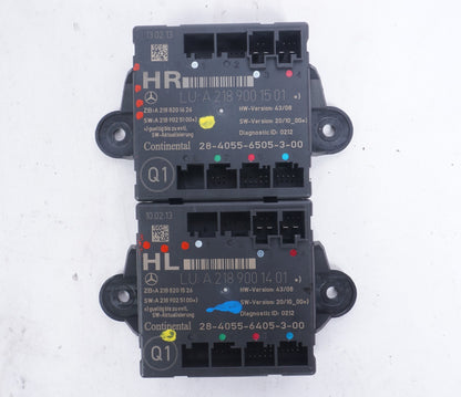 08-14 Mercedes W204 C250 C300 C350 Rear Left & Right Door Control Module OEM