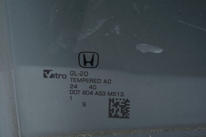18 - 24 Honda Odyssey Rear Right Passenger Side Door Window Glass OEM
