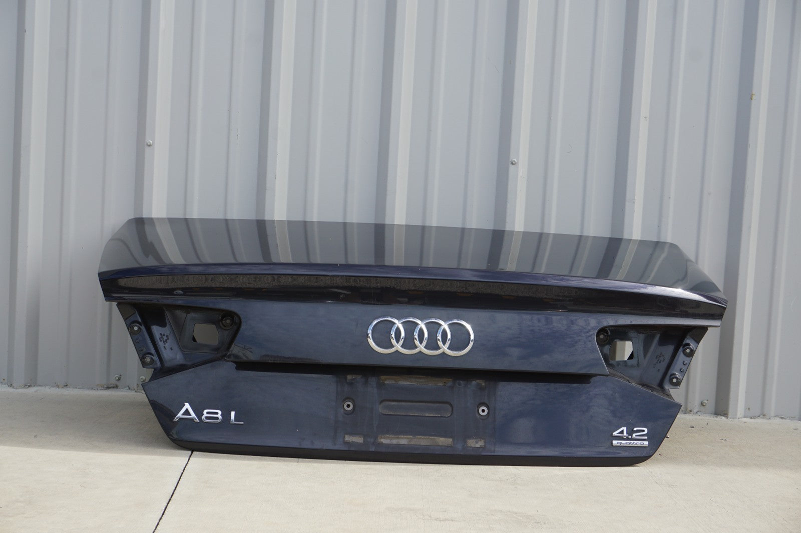2011 - 2014 Audi A8L Trunk Lid Tailgate Hatch OEM