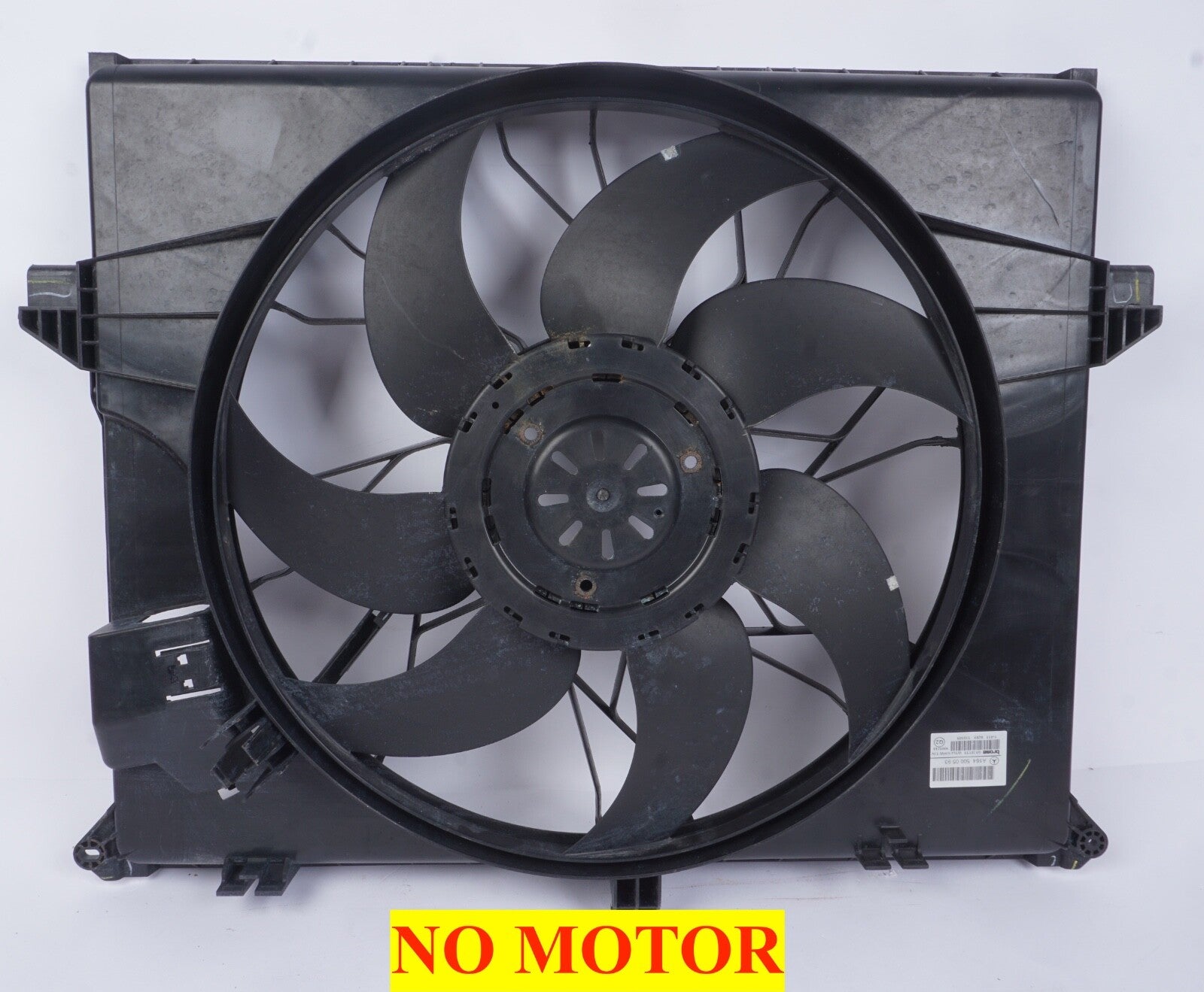 06-13 Mercedes W251 R350 ML350 Engine Cooling Fan Motor Assembly 1645000193 OEM