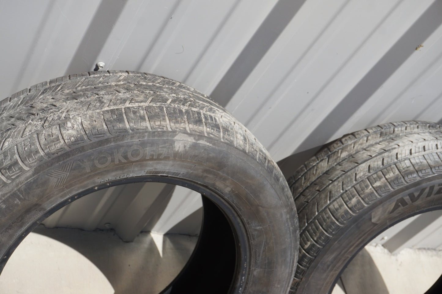 PAIR Used-235/60 R18 Yokohama Avid Ascend LX 103 H 8/32 DOT 4421
