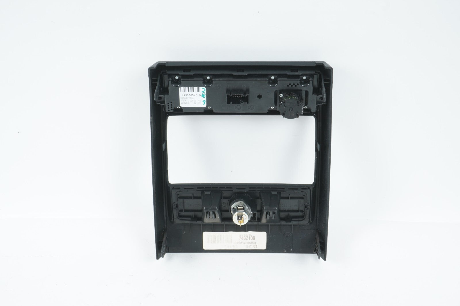 2008 - 2013 BMW X6 REAR HEATER A/C TEMPERATURE CLIMATE CONTROL PANEL OEM