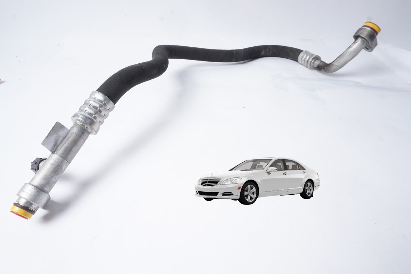 11-14 Mercedes W221 S63 CL63 AMG S550 AC Air Conditioning Hose Pipe Line OEM