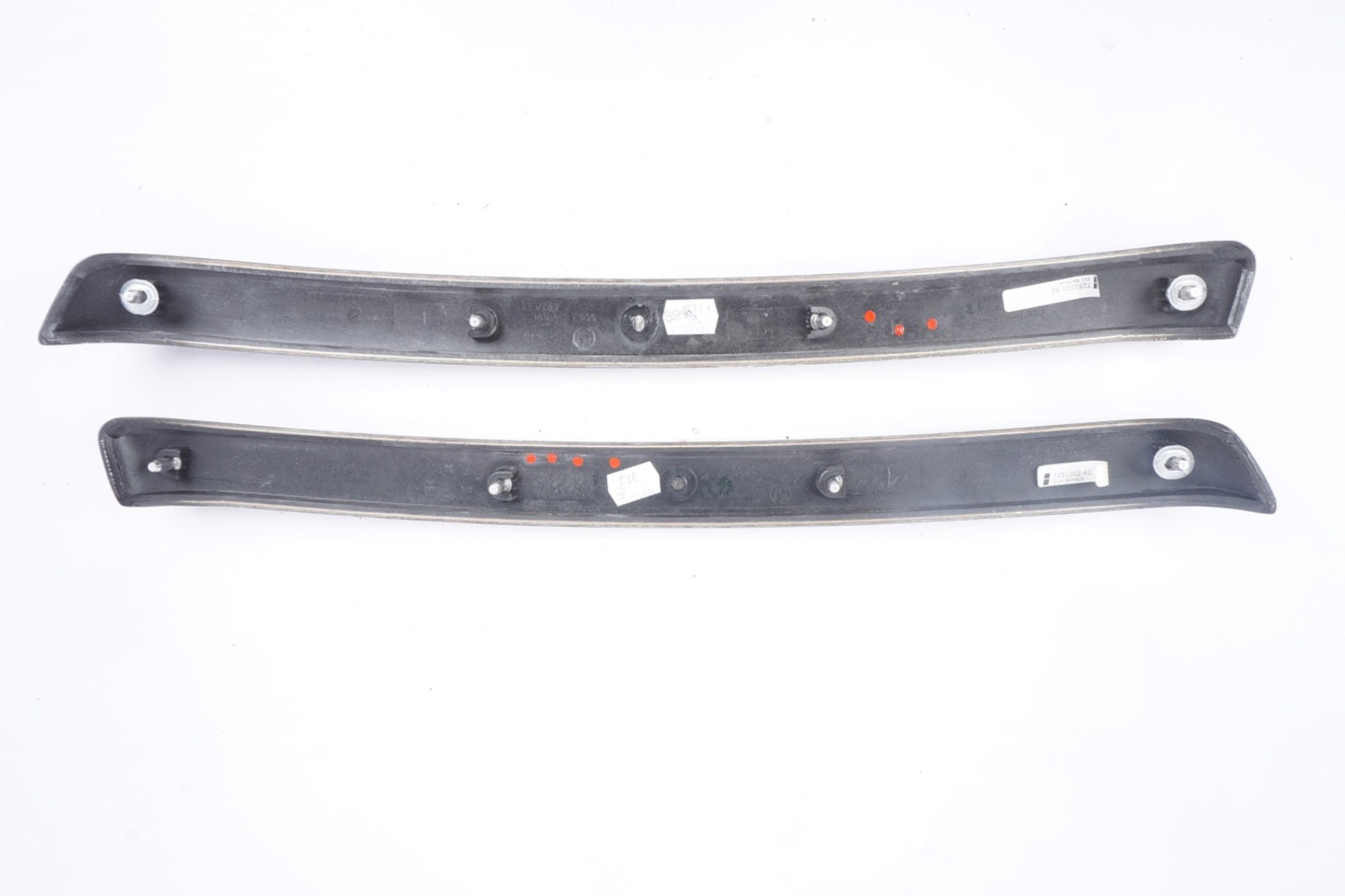 2007-2013 BMW E92 E93 Coupe Rear Left Right Side Grained Wood Trim Strip OEM