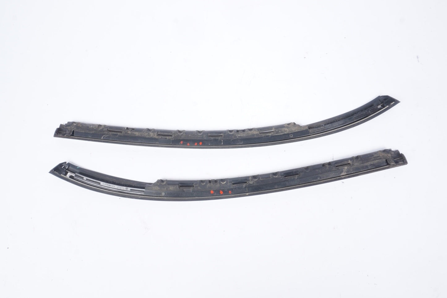 14-2019 Mini Cooper F55 Retaining Rear Right Left Mould Panel Trim CHROME SET
