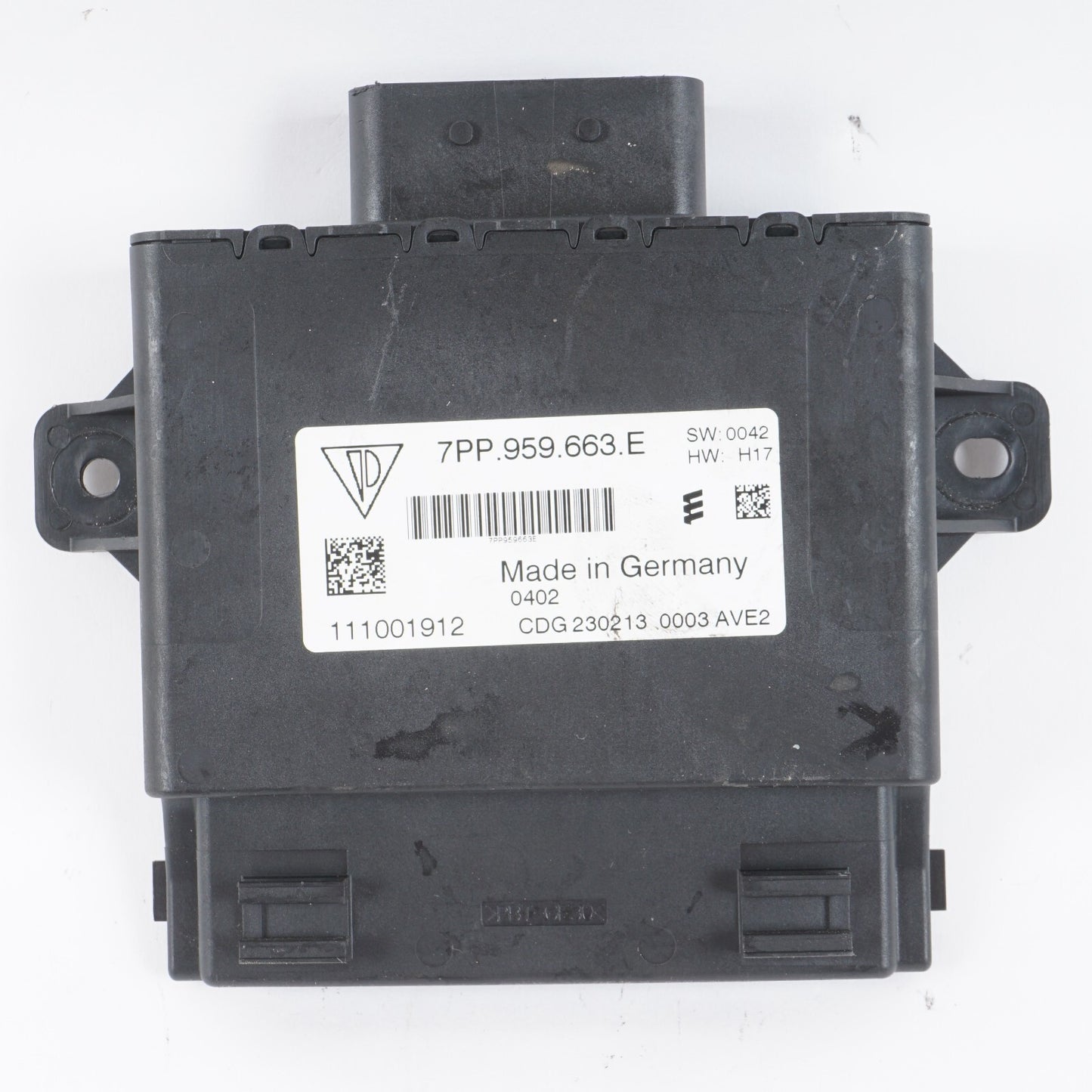 2011-2018 PORSCHE CAYENNE ENGINE START STOP CONTROL MODULE 7PP959663E OEM
