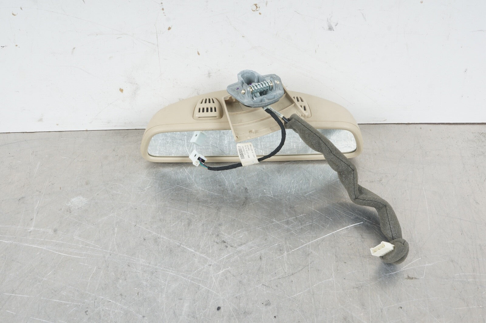 08-14 Mercedes W204 C300 C250 Interior Rear View Mirror Beige 2048103417 OEM