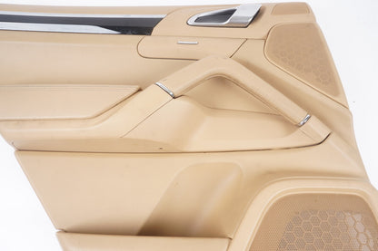 2011-2018 Porsche Cayenne Rear Left Door Panel Driver Beige
