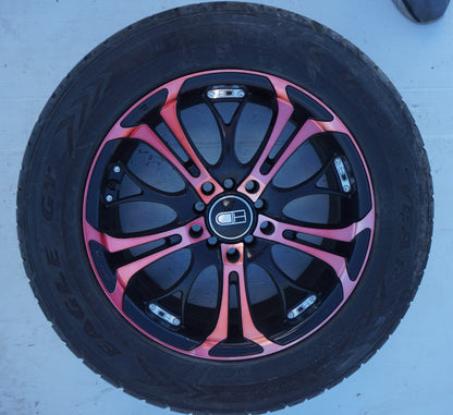 HD WHEELS RIMS & TIRE GOODYEAR EAGLE GT 225/55 r16 4x114 4x100