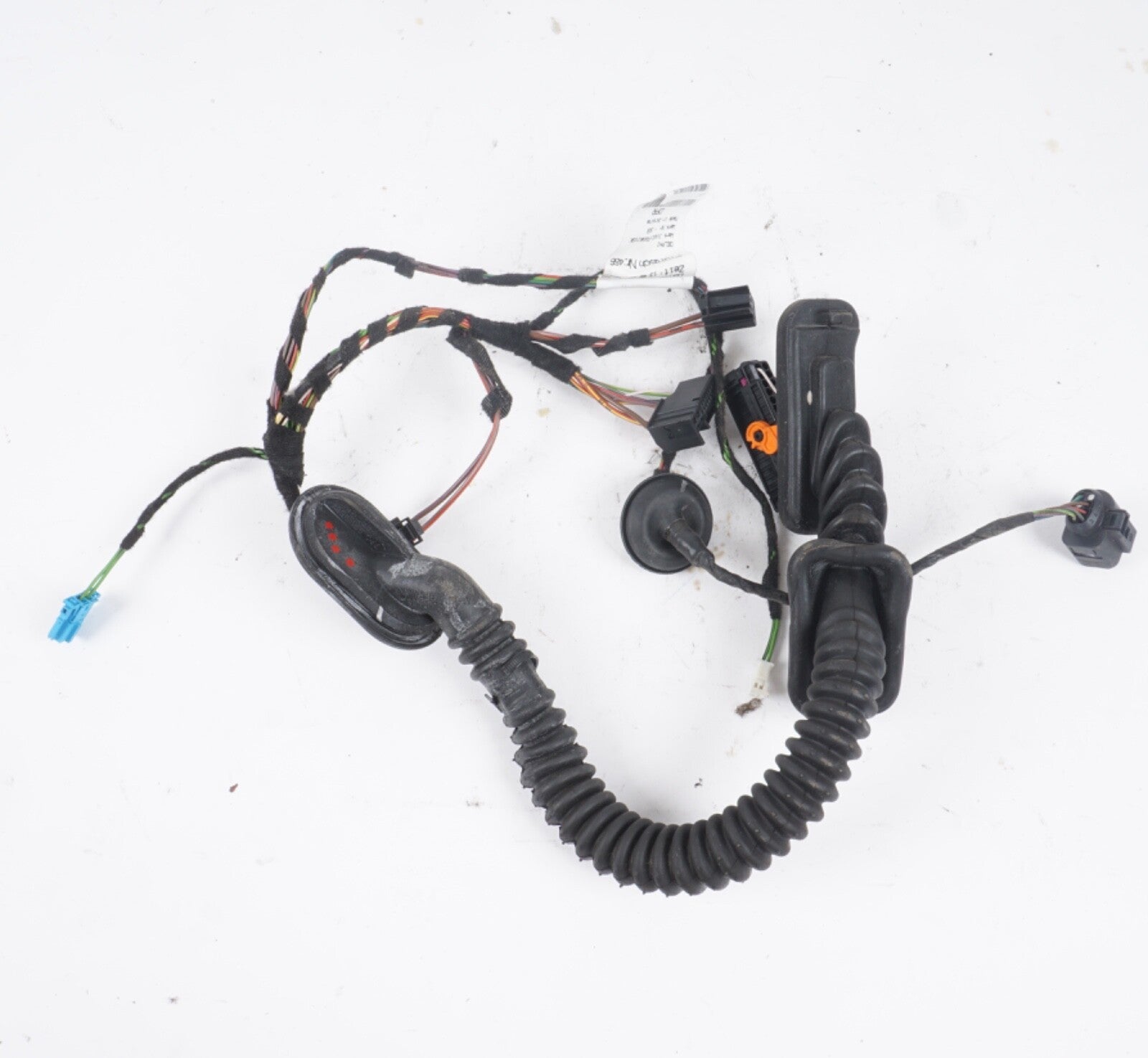 2011-2018 PORSCHE CAYENNE RIGHT PASSENGER REAR DOOR WIRING HARNESS OEM