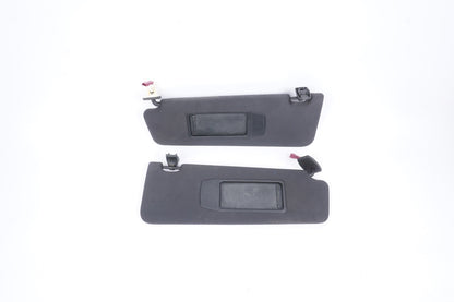 2009 - 2015 BMW 750LI  FRONT RIGHT & LEFT SUN VISOR SHADE SET GRAY CLOTH