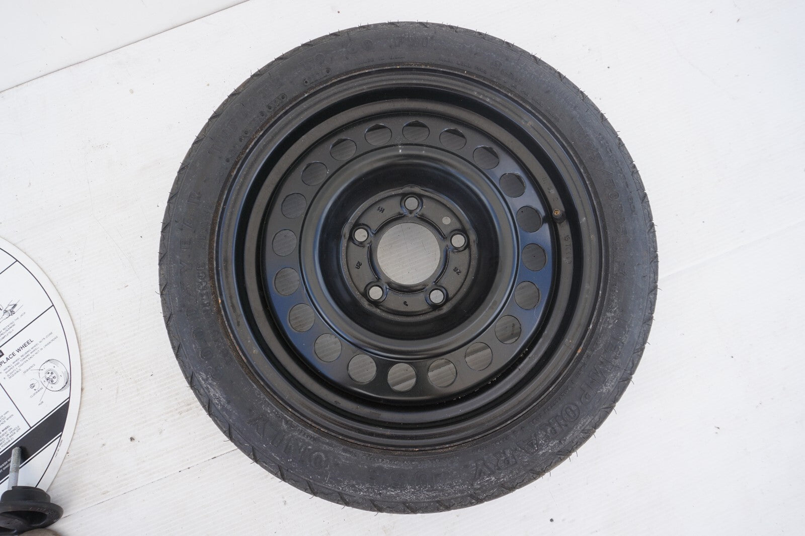 1987- 1993 Cadillac Allante WHEEL SPARE TIRE T125/70R15 OEM