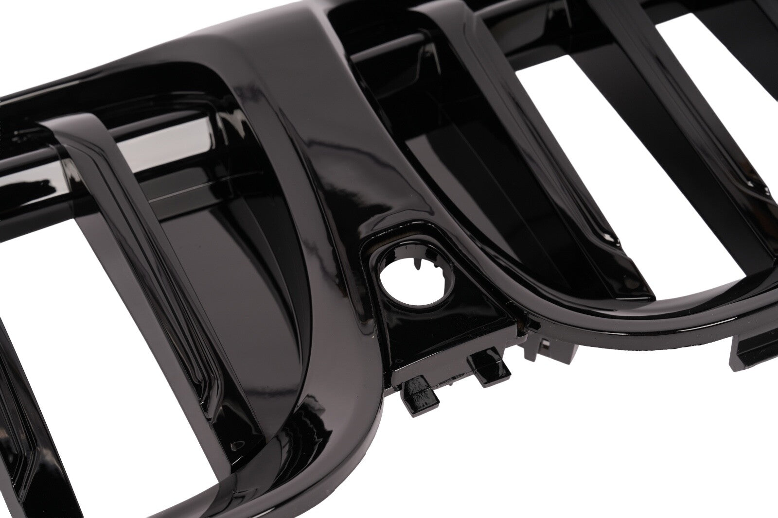 For 2021 BMW 330i Sedan Grille Grill Gloss Black W/Camera Option