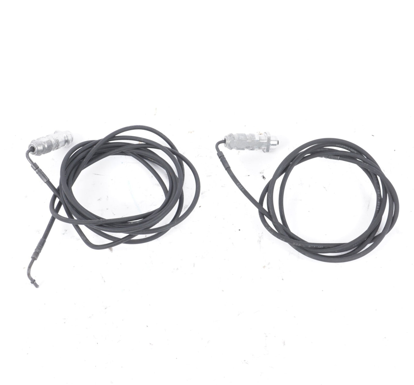 03-06 Mercedes SL500 SL55 Hydraulic Oil Hose Line Pipe Set Of 2 OEM